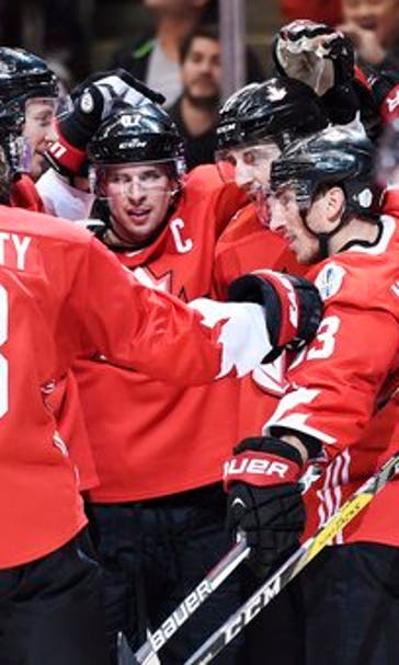 Canada beats Team Europe 3-1 in Game 1 of World Cup finals